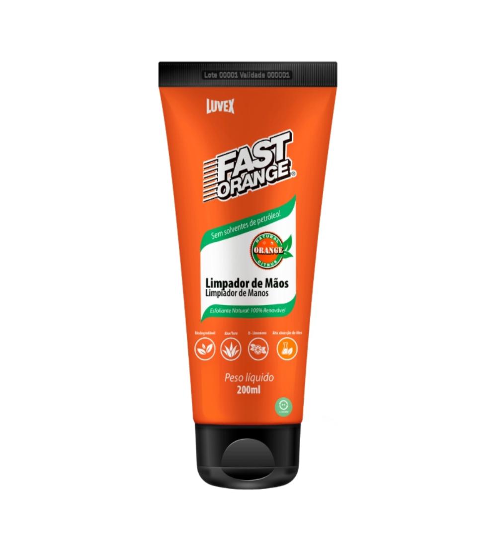 LIMPIA MANOS FAST ORANGE 200ML